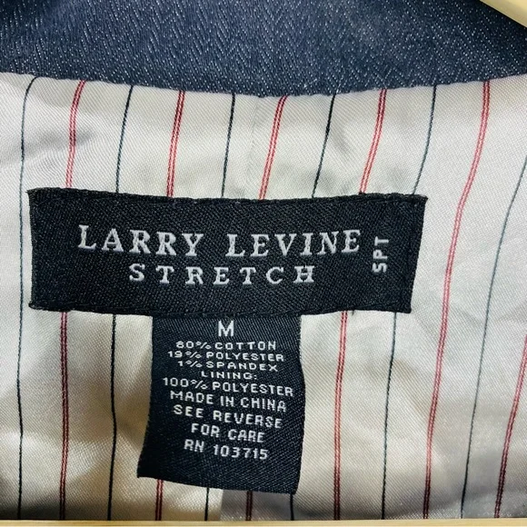 Larry Levine Stretch Denim Jacket - Picture 4 of 4